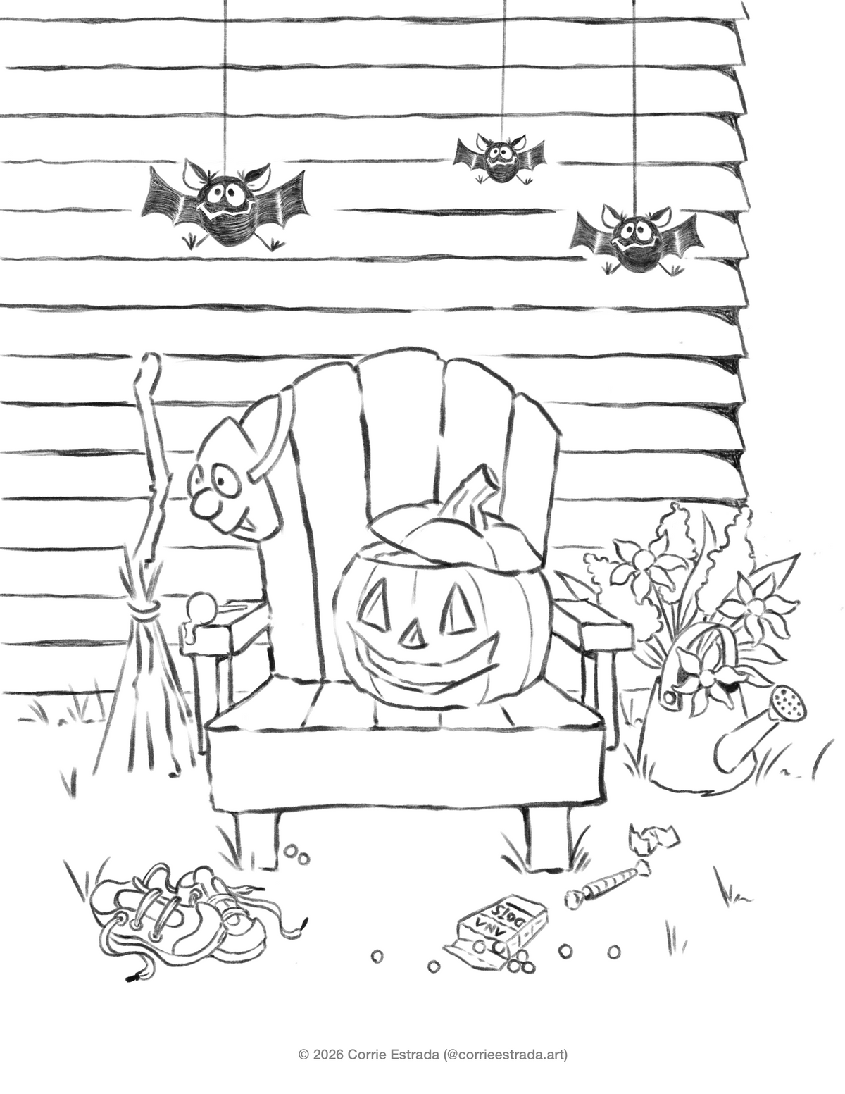 Halloween Chair